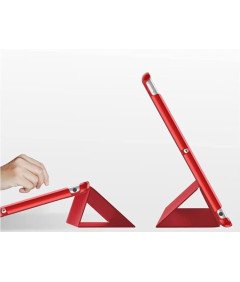 Ohišje za iPad Pro 11 2021/2020/2018 usnje z zavihkom rdeče