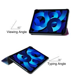 Ohišje za iPad Pro11" s funkcijo spanja Trajen motiv Galaxy
