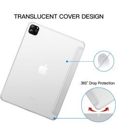 Ohišje za iPad Pro 11 palcev (2022/2021/2020/2018) Trajno svetlo sivo
