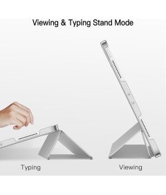 Etui do iPad Pro 11 cala (2022/2021/2020/2018) Wytrzymałe Jasnoszare