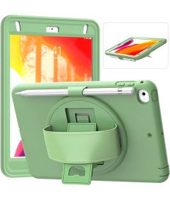 Ohišje s stojalom in držalom za iPad Mini 5/Mini 4 7,9 palca, zeleno