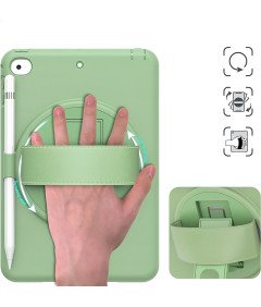 Ohišje s stojalom in držalom za iPad Mini 5/Mini 4 7,9 palca, zeleno
