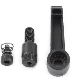 Komplet vpenjalnih vzvodov M8 20 mm 4 kosi Črna