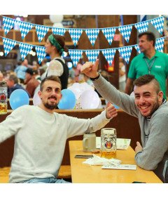 Baner Flagi Balony Piwo Oktoberfest Browar Zestaw Girlanda Dekoracja