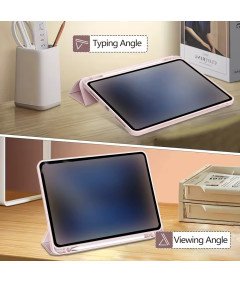 iPad Mini 6 robustno magnetno ohišje s pisalom Stylus Pen Pink