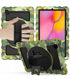 Ohišje za Samsung Tab 10,4" s stojalom in držalom Rugged Moro motiv