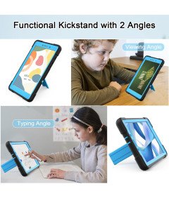 Etui do Samsung Galaxy Tab A 8.4'' z Podstawką Czarno-niebieskie