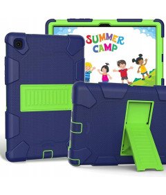 Etui na Samsung Galaxy Tab A8 10.5" (2021) Pancerne Granatowo-Zielone