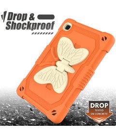 Ohišje za iPad 10,2" s stojalom Butterfly in ramenskim pasom Oranžna