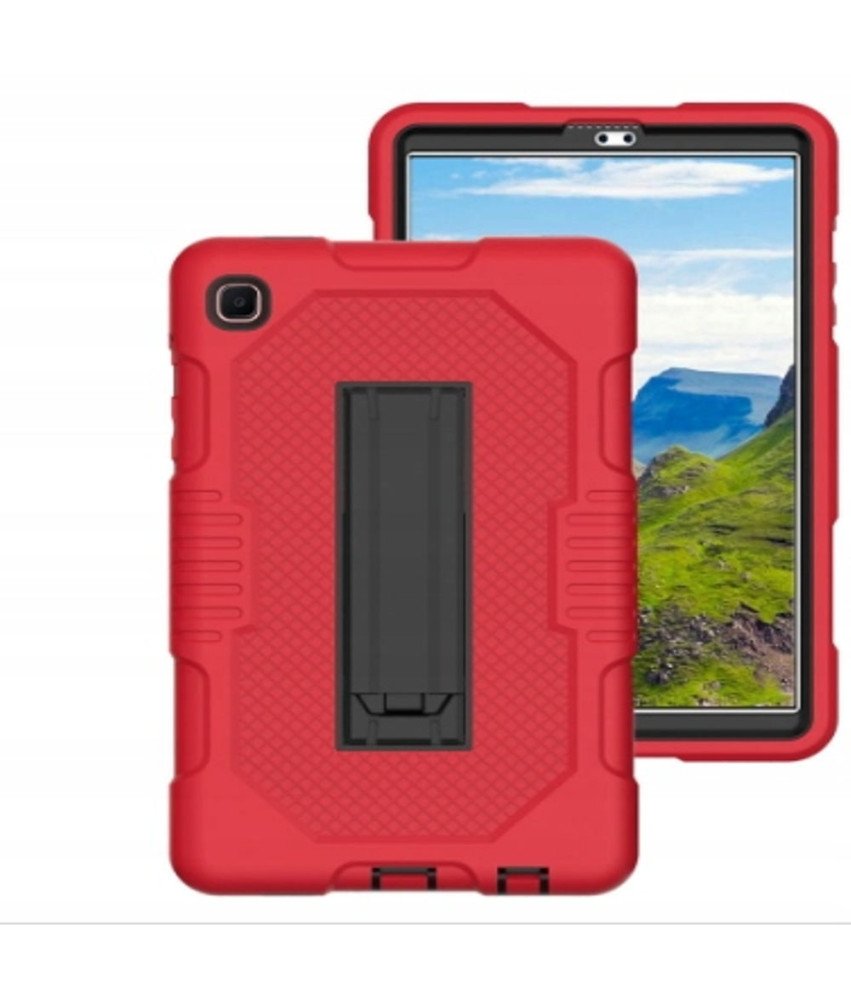 Etui na Huawei Matepad T8 z Podstawką Pancerne Czerwone