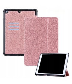 Etui na iPad Pro 9.7"/Air 2/Air 1 Magnetyczny Brokat Różowy