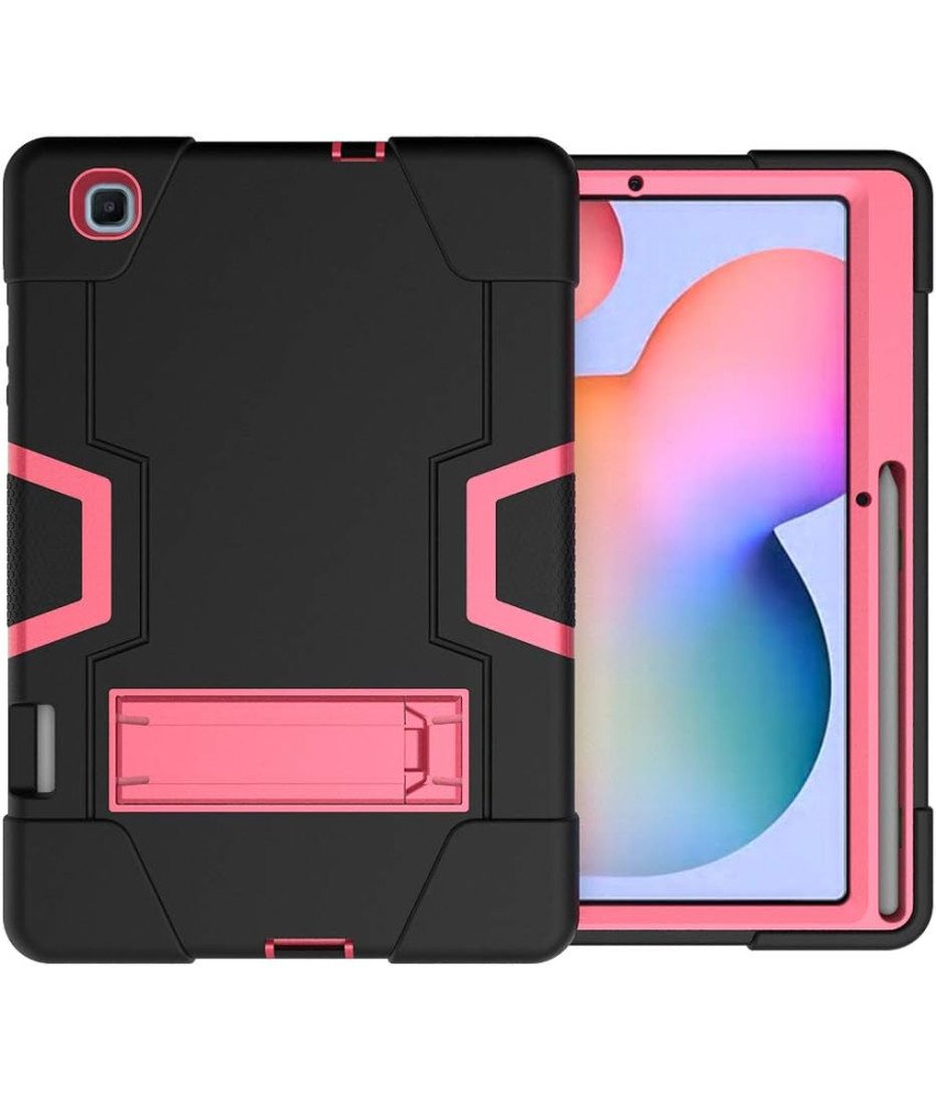 Etui do iPad Pro 12.9" 2018/2020/2021 Wytrzymałe z Podstawką Różowe