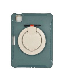 Ohišje za iPad Pro 11" z vrtljivim stojalom in držalom za pisala, zeleno