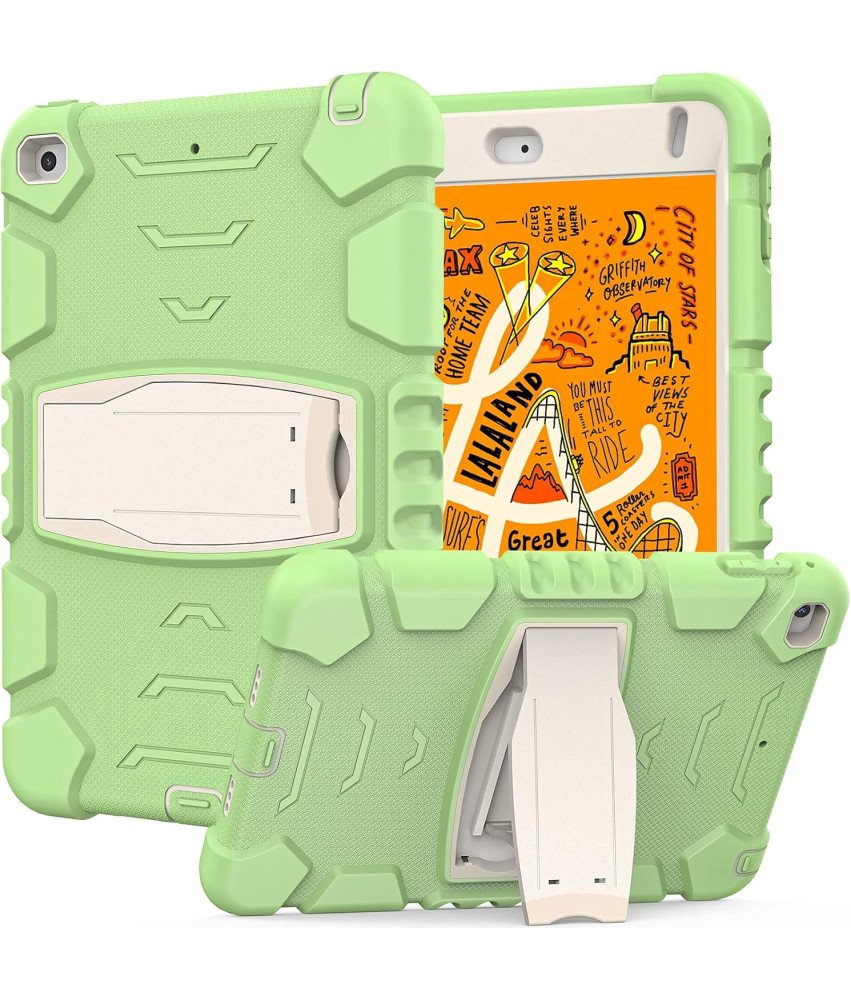 Ohišje za iPad Mini 4/5 Trajno zeleno s stojalom