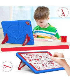 Etui do iPad 10.2 (2019/20/21) z Podstawką dla Dzieci Motyw SpiderMana
