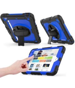 Etui do Samsung Galaxy Tab A 8.0" z Paskiem na Ramię Niebieskie