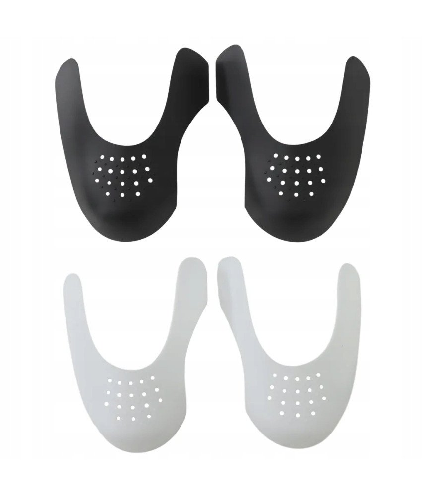 Wkładki Usztywniające do Butów 2 Pary Rozmiar 41-47 Czarne i Białe