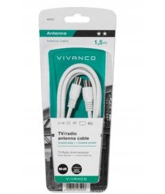 Vivanco antenski kabel 1,5 m. 90dB bela Model 48502 WT - GN