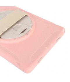 Etui do iPad Mini 1/2/3 7.9" Pancerne Obrotowa Podstawka Różowe