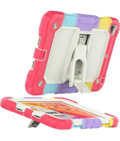 Etui do iPad 10.2"(2019/20/21) z Paskiem na Ramię i Podstawką Kolorowe