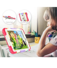 Etui do iPad 10.2"(2019/20/21) z Paskiem na Ramię i Podstawką Kolorowe