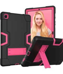 Etui do iPad Pro 12.9" z Podstawką i Miejscem na Rysik Czarno-różowe