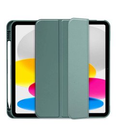 Ohišje za iPad Air4 10,9" (2020) Magnetno z držalom za pisalo Zeleno