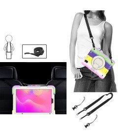 Etui do iPada Mini 4/5 7,9" z Podstawką i Paskiem na Ramię Kolorowe