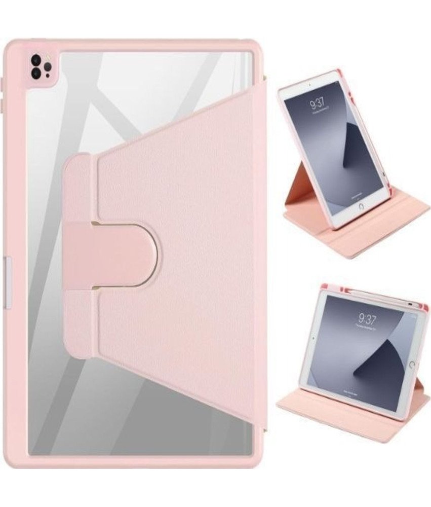 Ohišje za iPad Air4 11" Pink Vrtljivo ohišje z držalom za pisalo