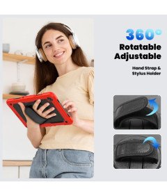 Ohišje za Samsung Galaxy TAB A7 10,4" (T500) z naramnico Red