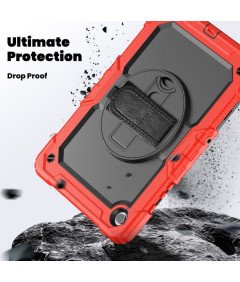 Ohišje za Samsung Galaxy TAB A7 10,4" (T500) z naramnico Red