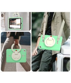 Etui do Samsung Galaxy Tab A8 10.5" z Paskiem na Ramię Zielone