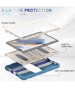 Ohišje za iPad 6/Air2 9,7" Trajno s stojalom Modro
