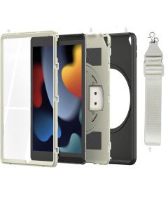 Etui do iPad Pro 10,5"/Air 10,5" z Podstawką i Paskiem na Ramię Szare