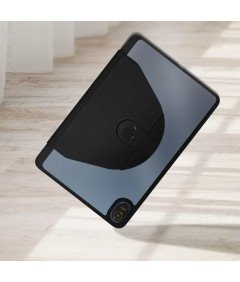 Ohišje za iPad 10,2" z vrtljivim stojalom in držalom za pisala črno