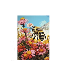 Slikanje po številkah Slikanje s platnom in akrilnimi pigmenti 40 cm x 50 cm