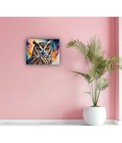 Slikanje po številkah Slikanje s platnom in akrilnimi pigmenti 50 cm x 40 cm