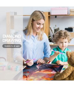 Aapxi Diamond Painting 5D DIY za otroke in odrasle Slika 30x40cm