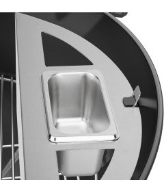 Zestaw Wędzenia na Grillu z Miską na Wodę do Grillów o Średnicy 67cm