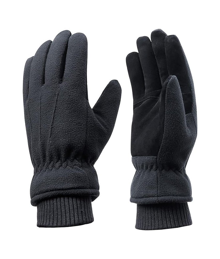 Acdyion Zimske nepremočljive rokavice Thinsulate, črne, velikost S