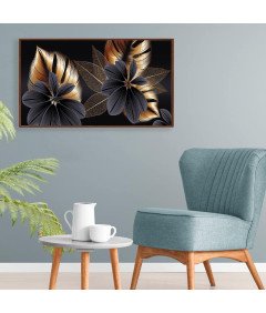 Aapxi Slikarstvo po številkah Cvetovi DIY set 60x30cm