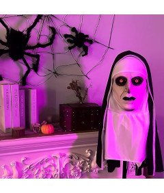 TETSMG strašna maska nune Halloween lateks cosplay