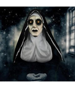 TETSMG strašna maska nune Halloween lateks cosplay