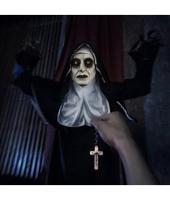 TETSMG strašna maska nune Halloween lateks cosplay