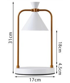 Lampa Podgrzewająca do Świec Elektryczny Podgrzewacz z Timerem Ściemnialna