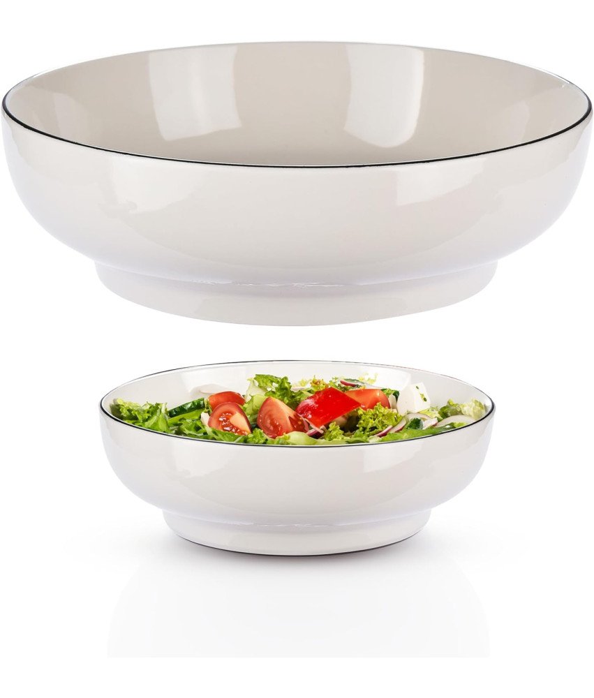 KITCHTIC Keramična skleda 250 ml bela 21 cm x 7 cm