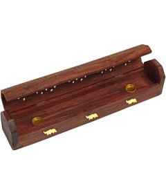 Leseni kadilnici s pepelnikom 30 x 5 x 5 cm