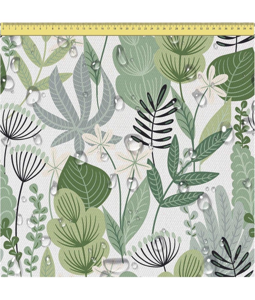 DreamRoots Wodoodporne Płótno Wzór Liście 160 x 100 cm 1M