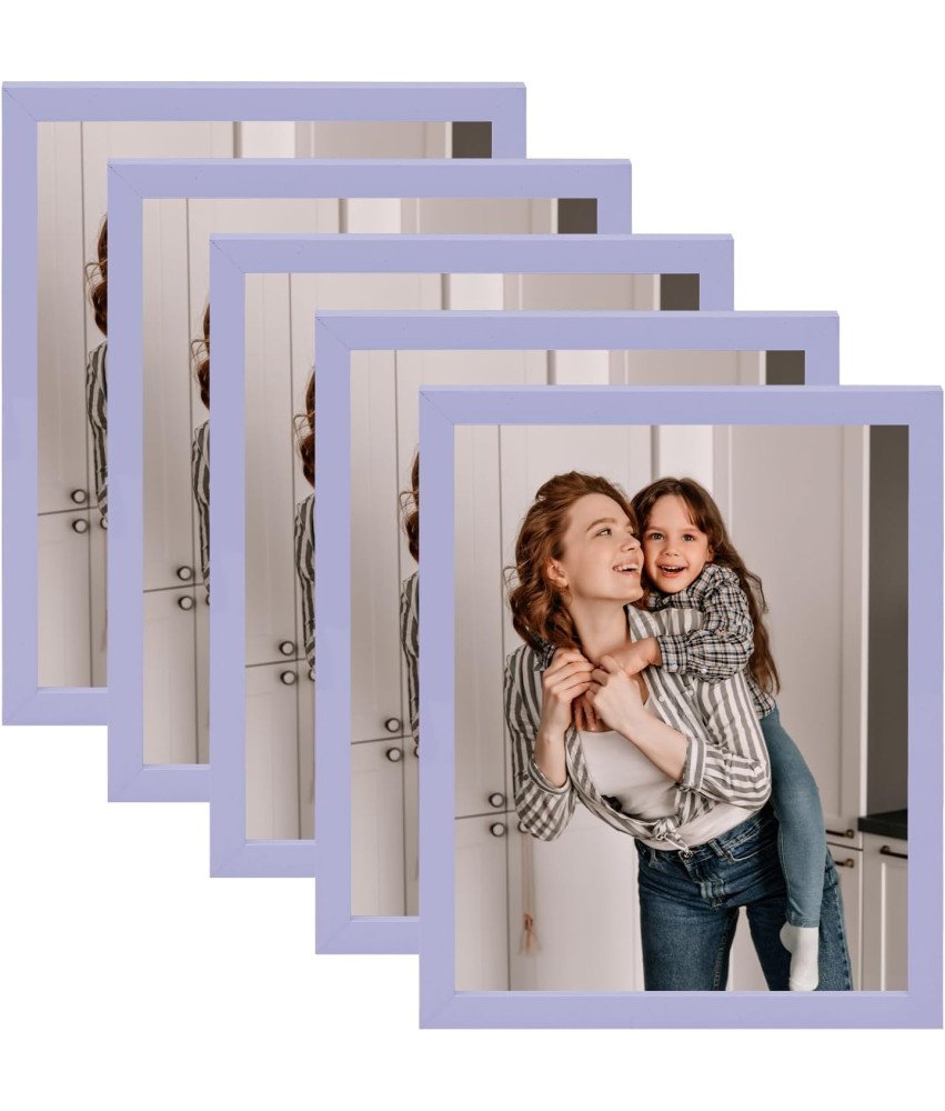 Muzilife Svetlo vijoličen fotografski okvir 20x25 cm Komplet 5 kosov