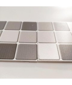 Samoprzylepne Krawędzie z Efektem 3D - Szybka Renowacja, Szare 4szt